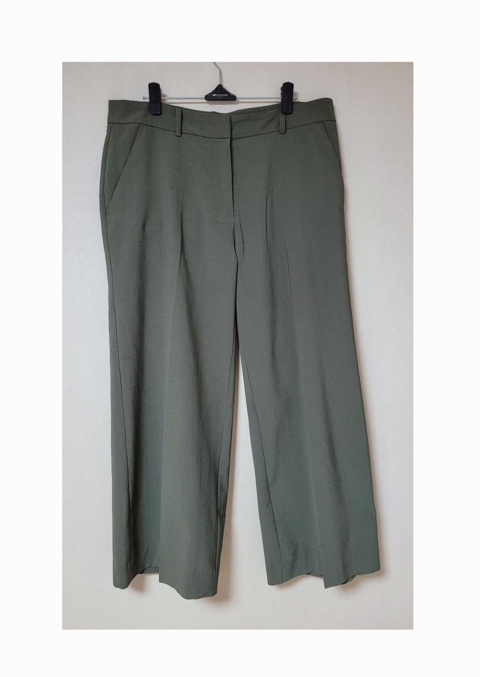 여름 밴딩 정장 바지 올리브 100