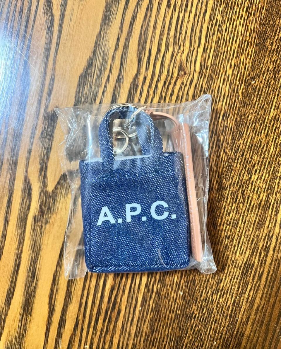 APC 아페쎄 데님 키링 정품 새상품