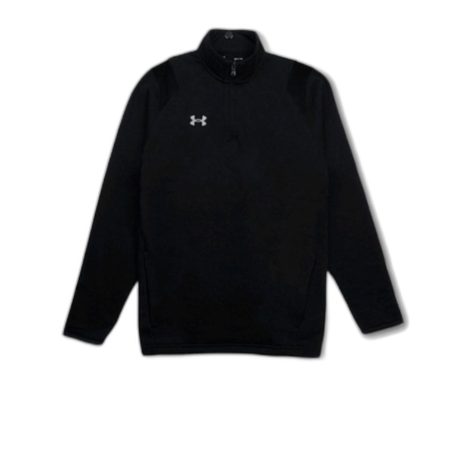 언더아머 정품)UA 허슬 플리스 1/4집업 긴팔 풀오버