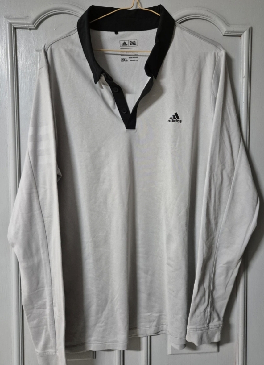 아디다스정품)골프 긴팔카라티