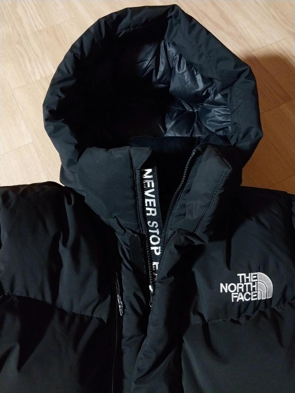 노스페이스 구스다운패딩 100 새옷