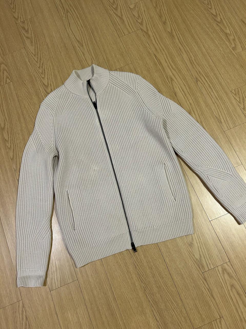 띠어리 정품 남성 집업 니트