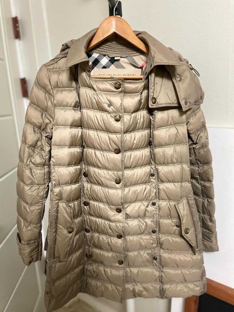 버버리 브릿 경량패딩
