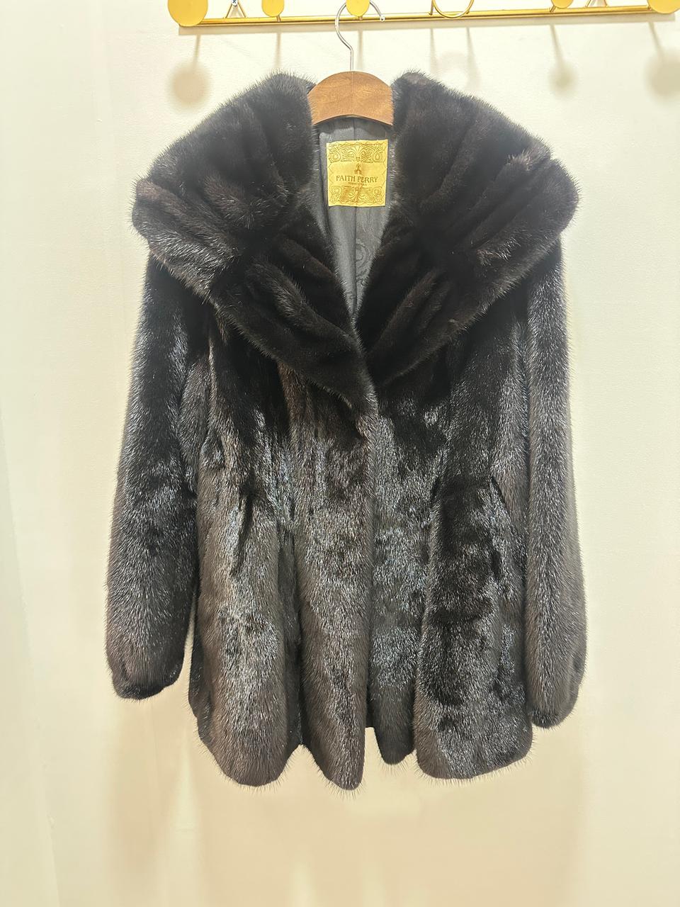 밍크 코트 55 가단49길이78 3회착용