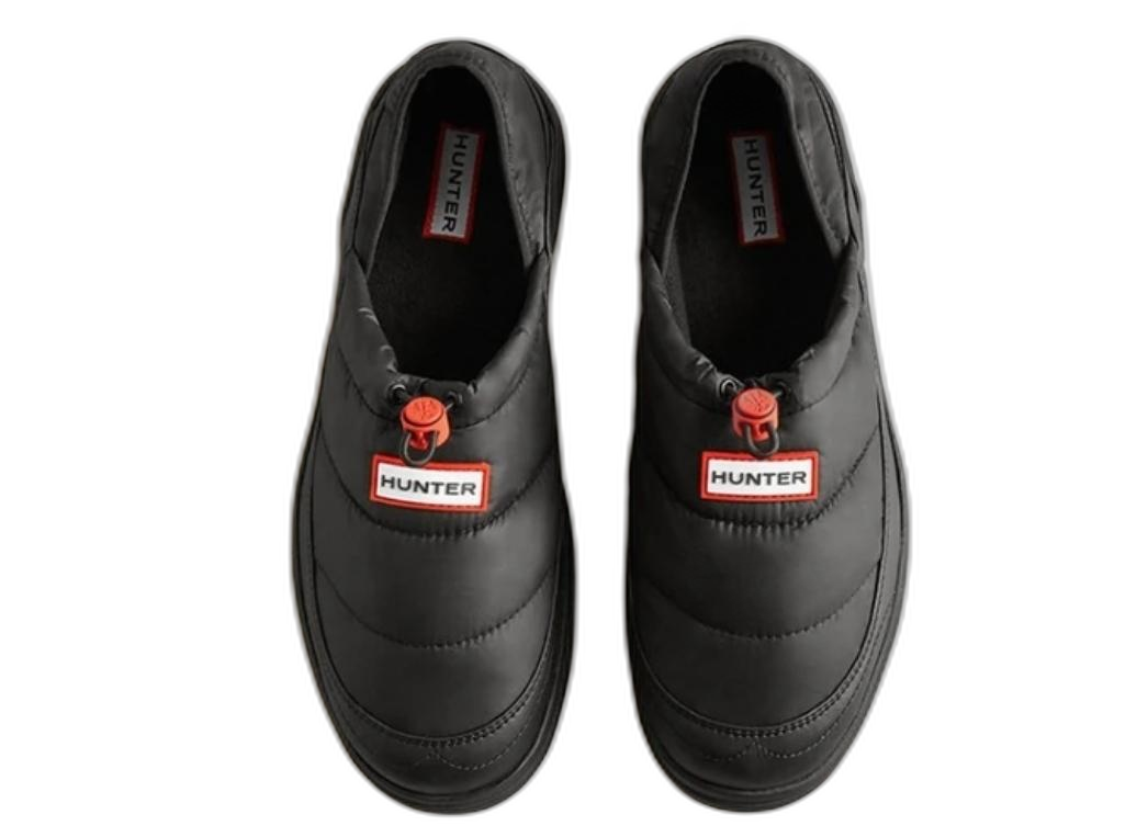 헌터 정품)여성인/아웃슬립온 겨울 방한부츠