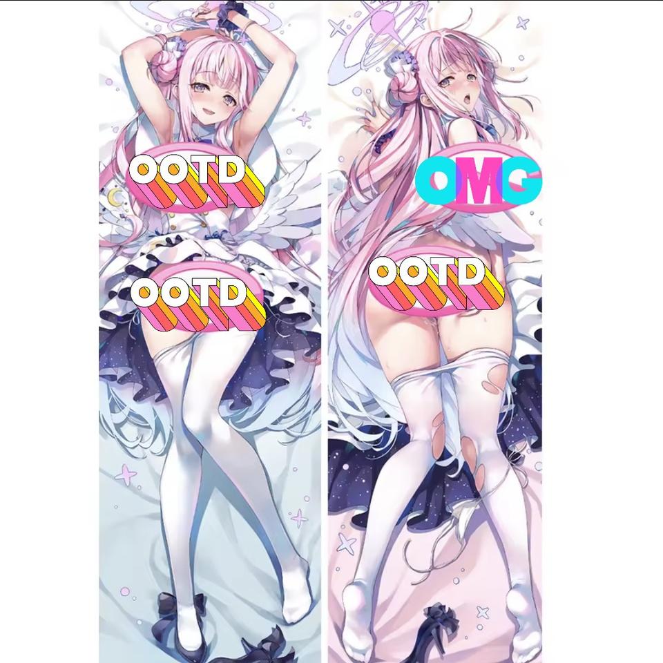 미개봉 블루아카이브 미카 베개 커버 다키마쿠라 등신대