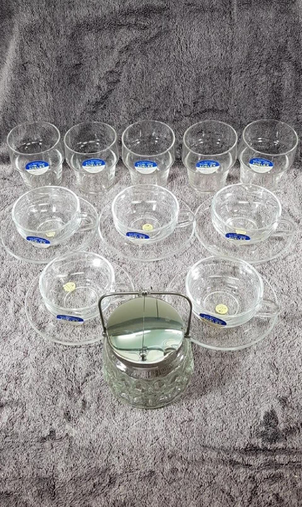 일본명품ADELEX 커피잔맥주잔셋트