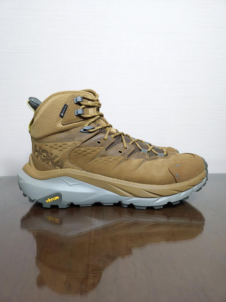 호카 호카오네오네 카하 고어텍스 비브람 등산화 카멜브라운