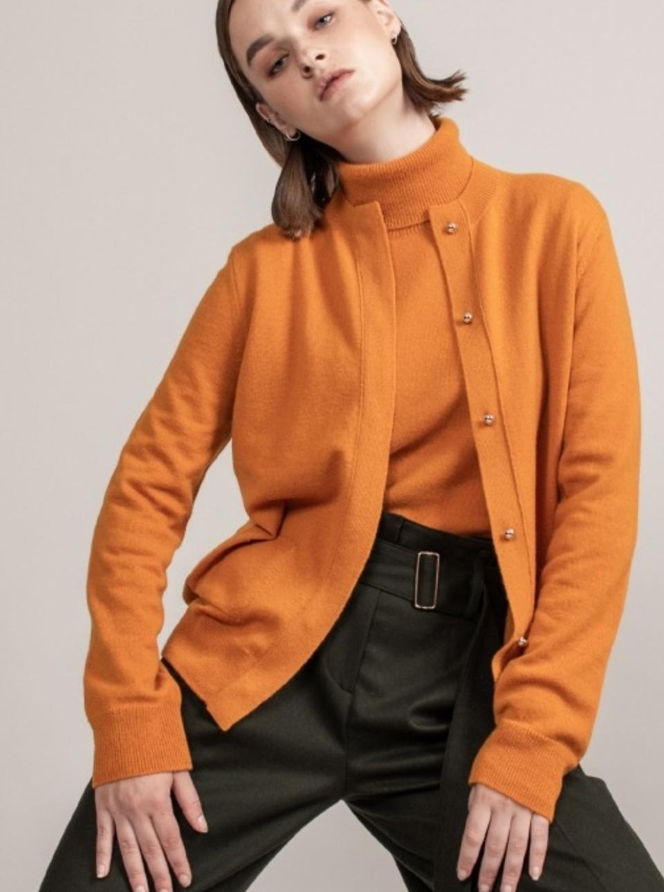 마레디마레 캐시미어100  가디건