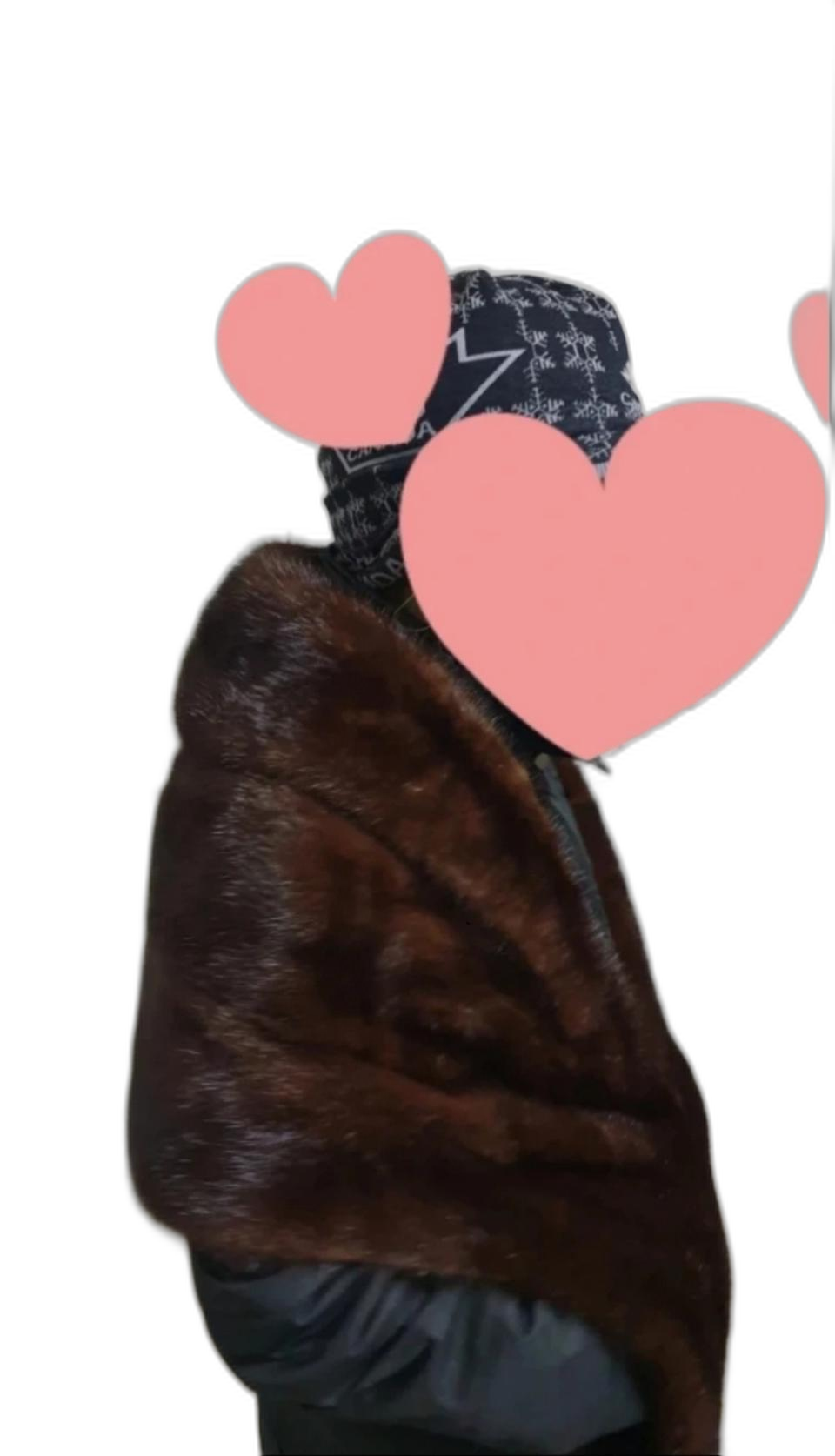 알래스카 밍크숄