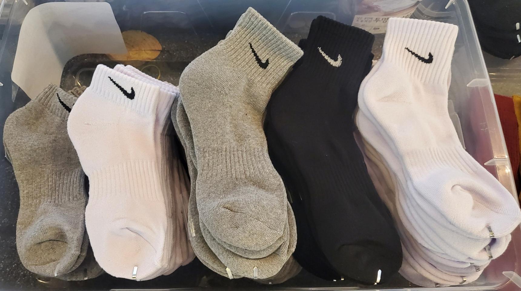 나이키 양말 스포츠 단목.중목(바닥두툼)