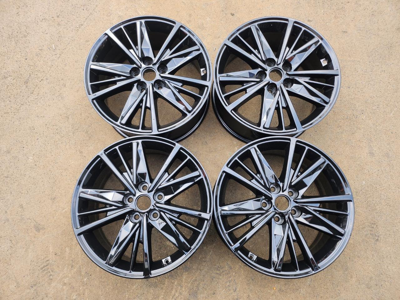 더뉴 그랜져IG 18인치 르블랑 블랙휠 순정휠 중고휠 팝니다