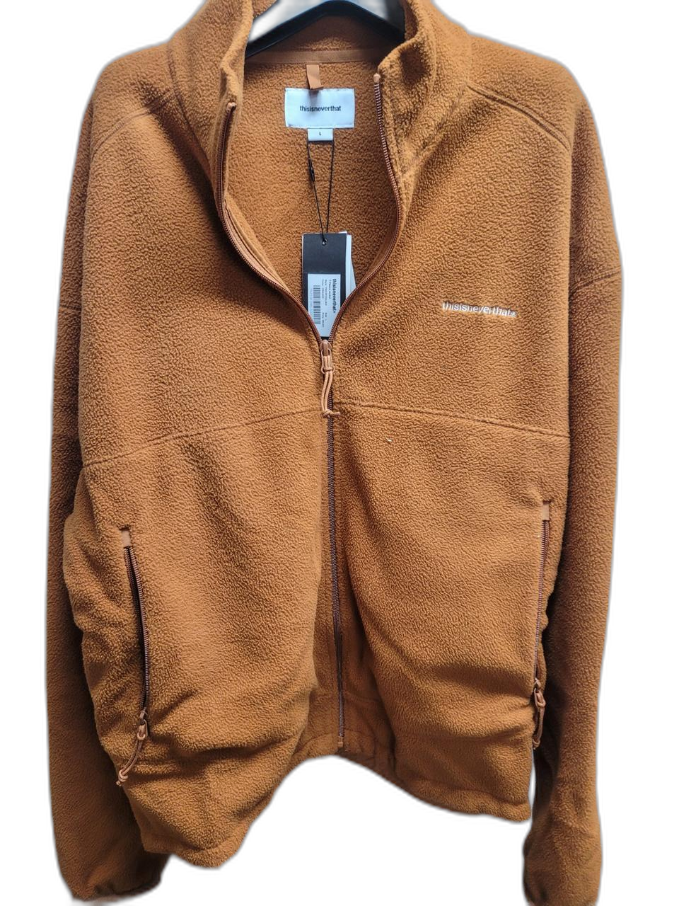 thisisneverthat L 사이즈 플리스 자켓