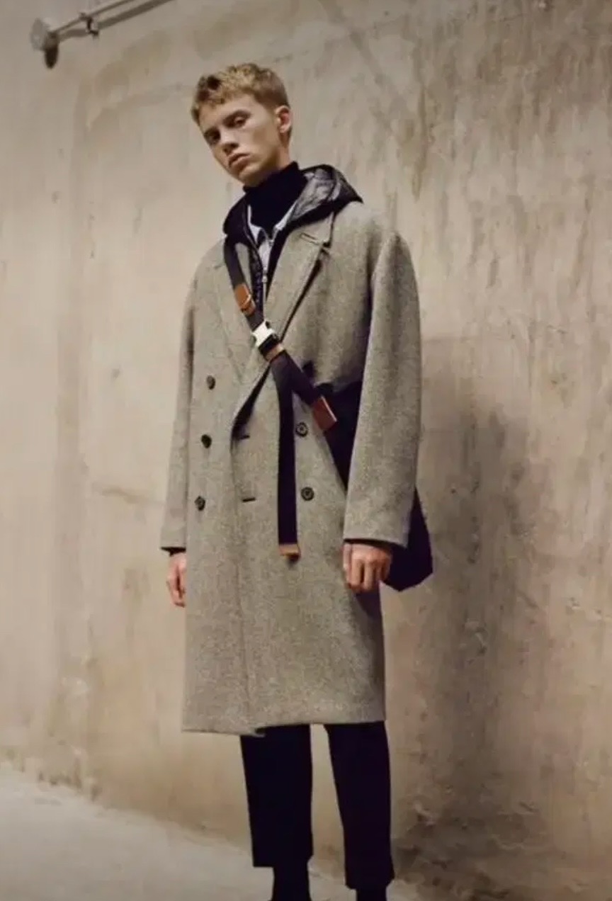 앤더슨벨 조나스 헤링본 코트