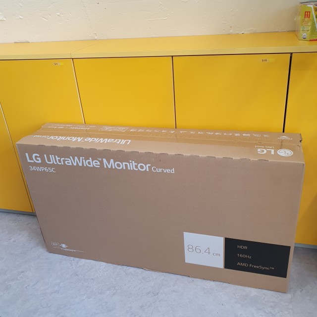 LG 34WP65C 울트라와이드 34인치 커브드 모니터