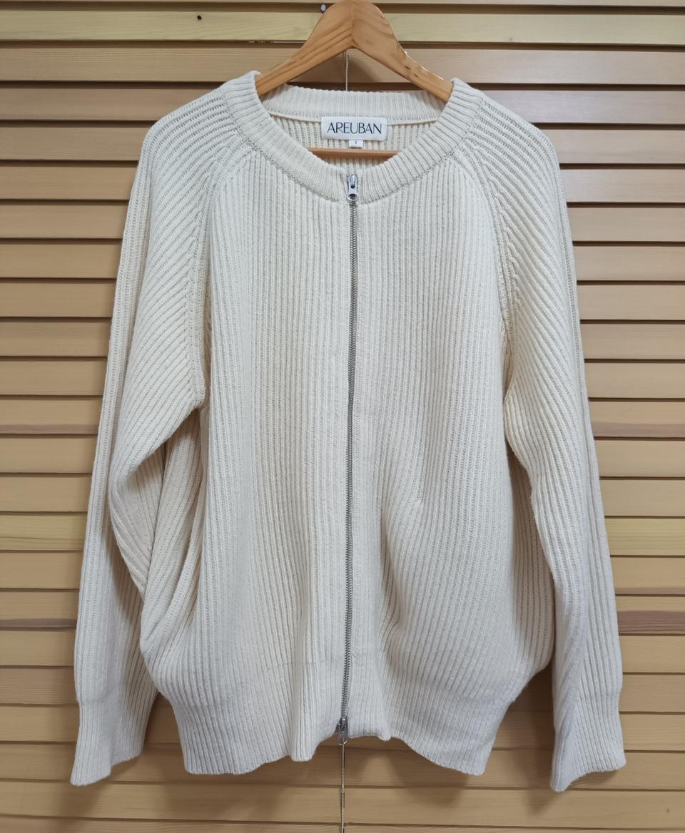 아르반 2WAY 헤비 울 오버핏 가디건