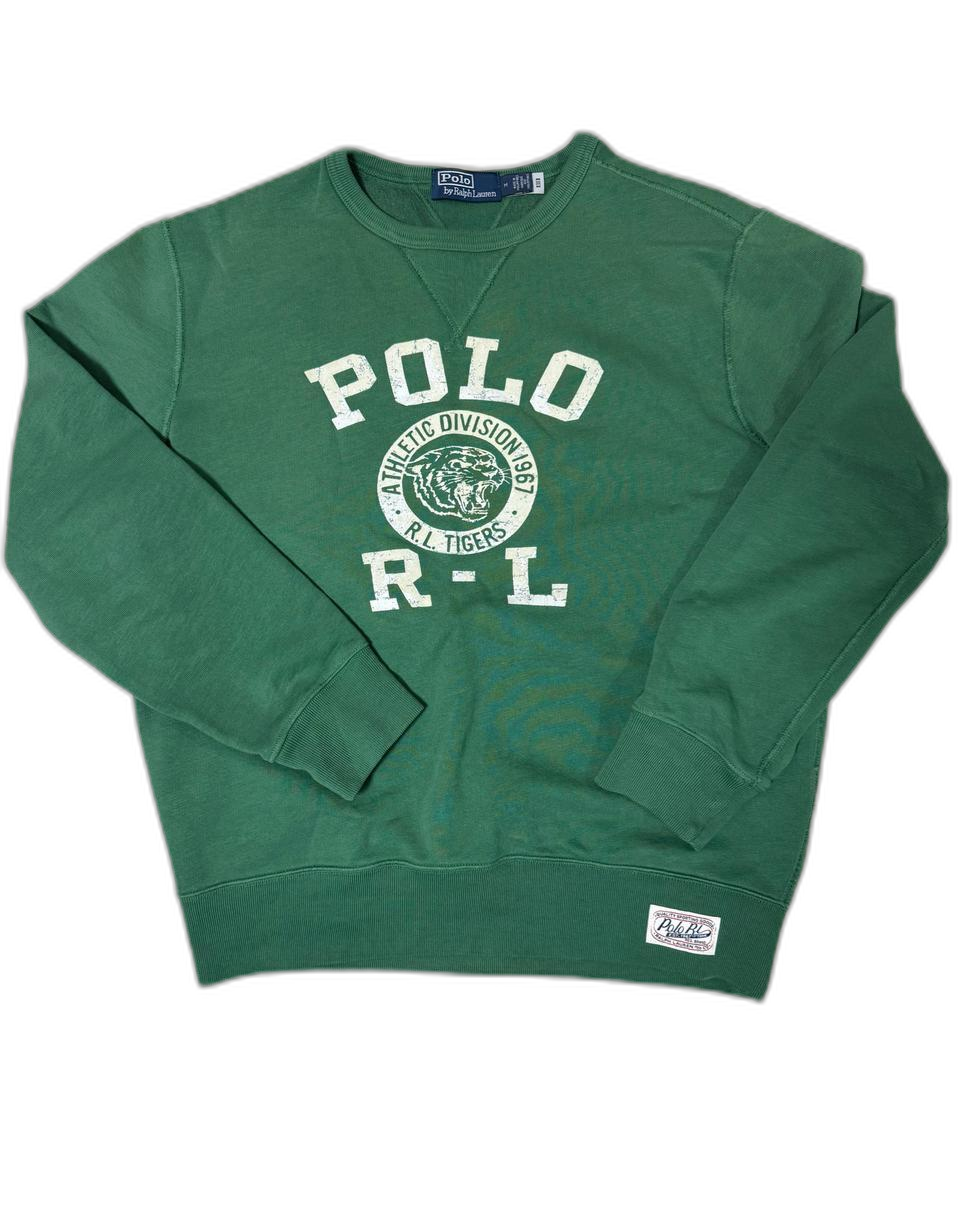 폴로 랄프로렌 로고 플리스 스웻셔츠 맨투맨 M