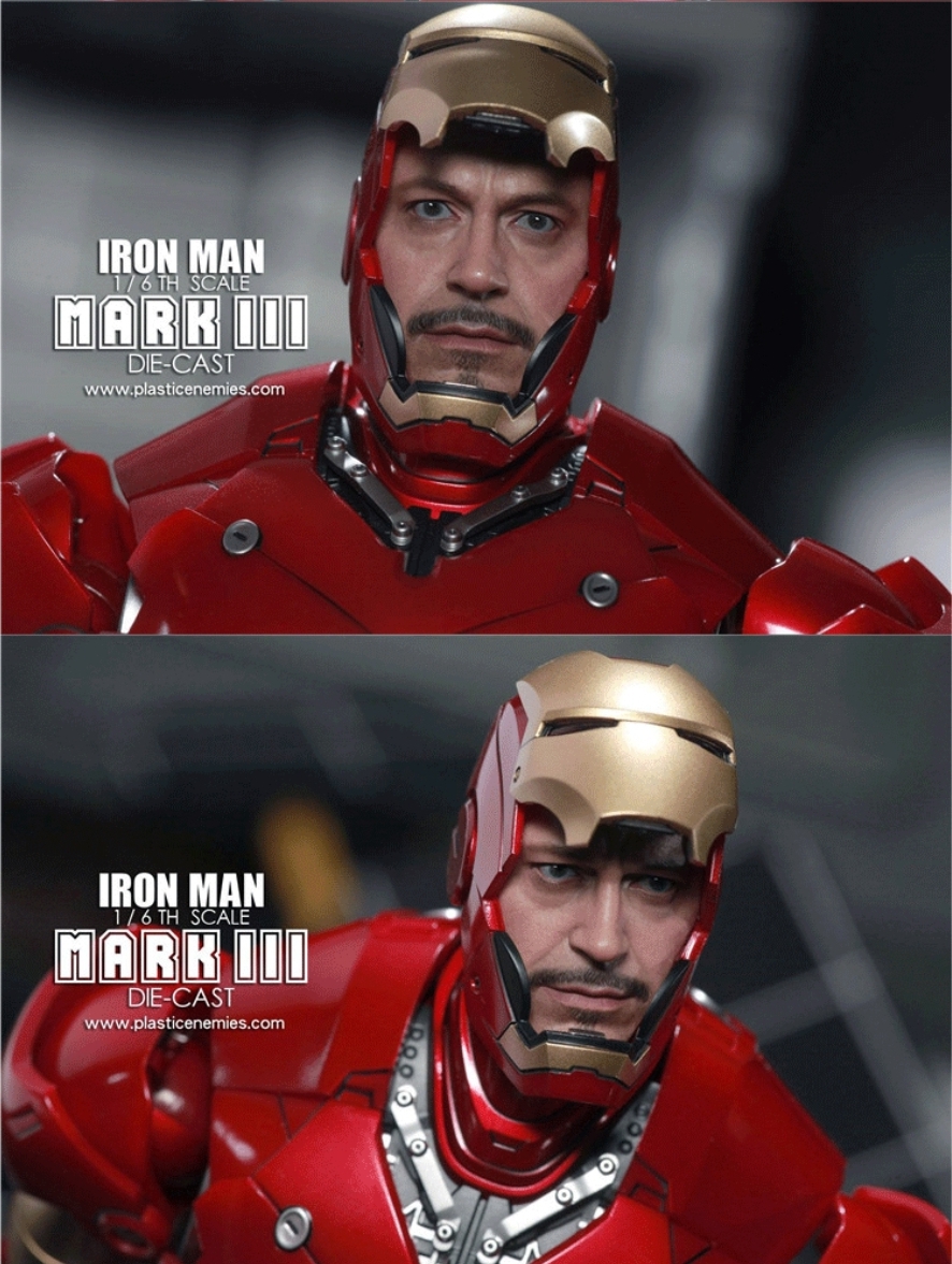 아이언맨 마크3 1/6 다이캐스트 HOT TOYS MMS256D07