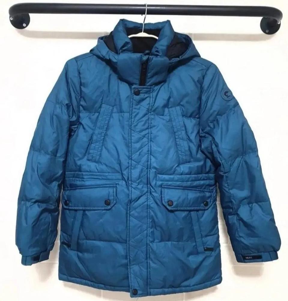 정품:)네파오리털패딩(아동)