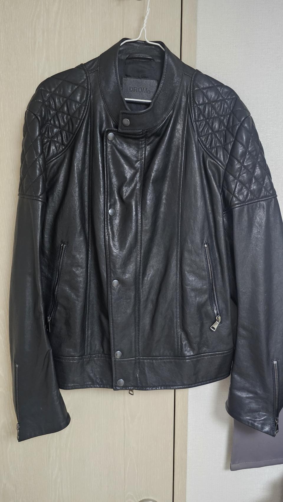 드로메 가죽자켓 105