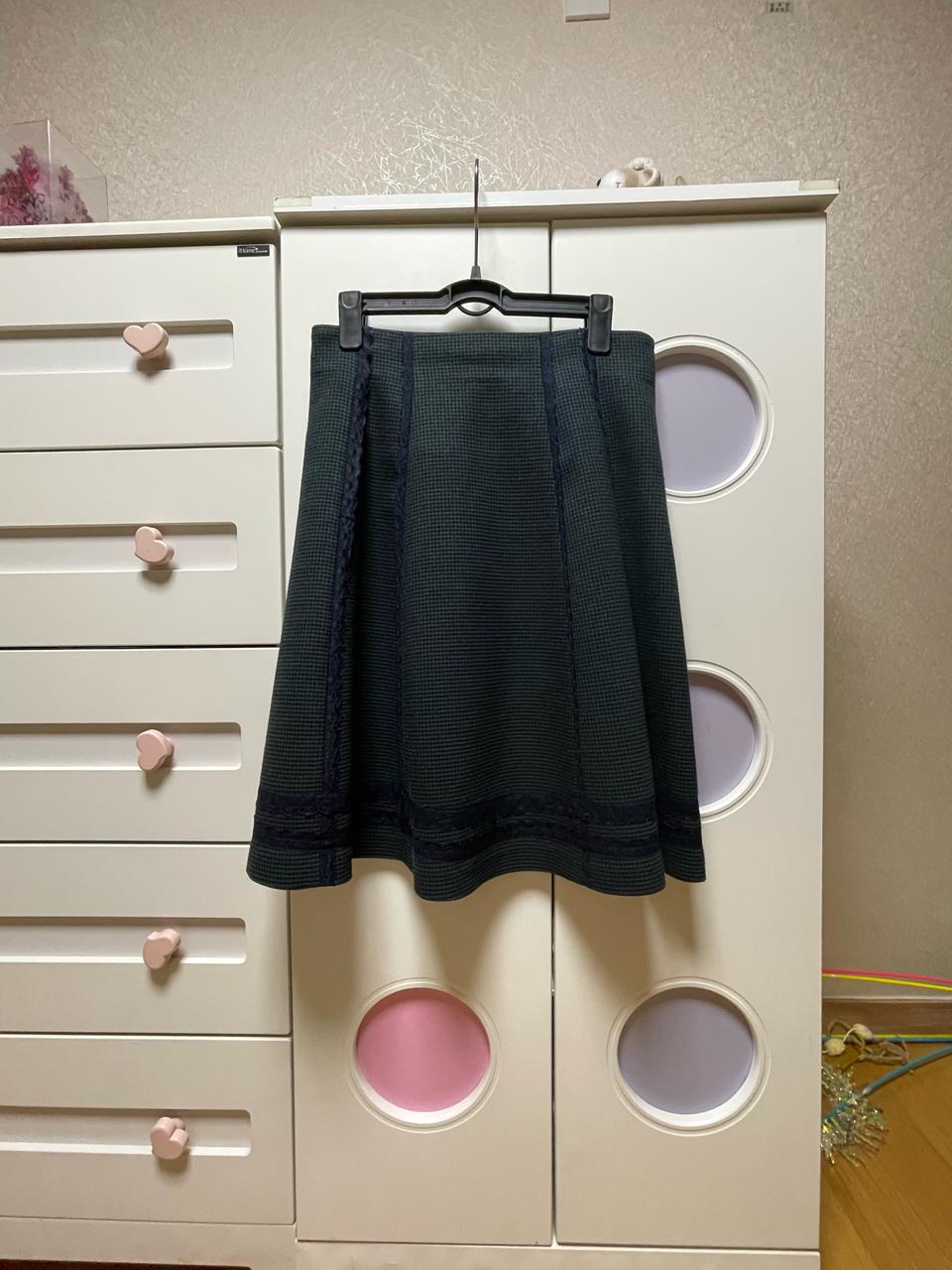 레니본 울 스커트(55)거의새것
