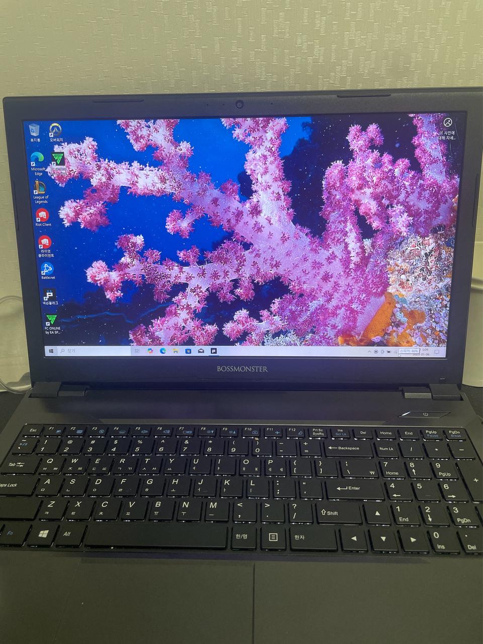 한성 보스몬스터 게이밍 노트북