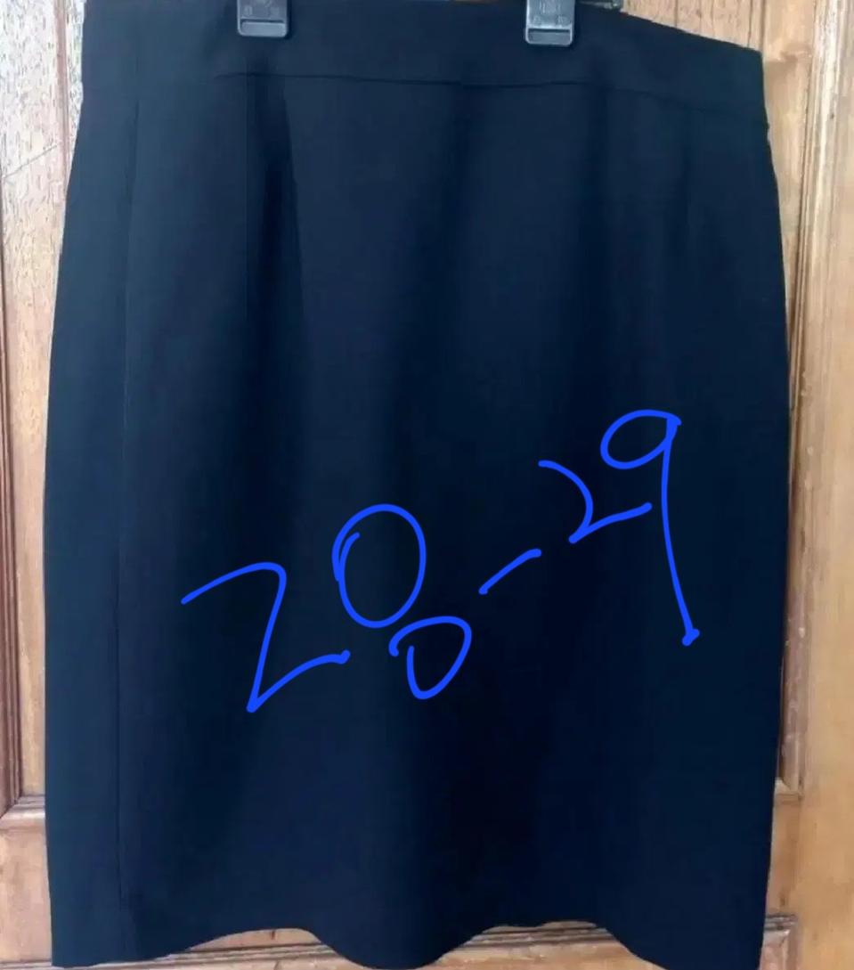 여성치마(블랙/28~29)