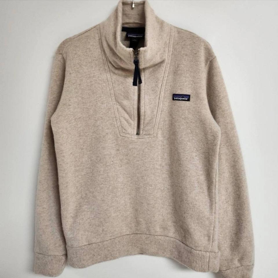 370 ) 정품 파타고니아 니트 넥집업 총장60 가반50