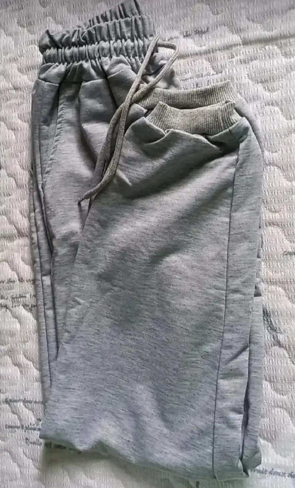 여성츄리닝바지(그레이/여름용)