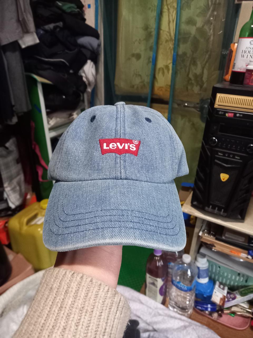 리바이스 데님 로고 볼캡
