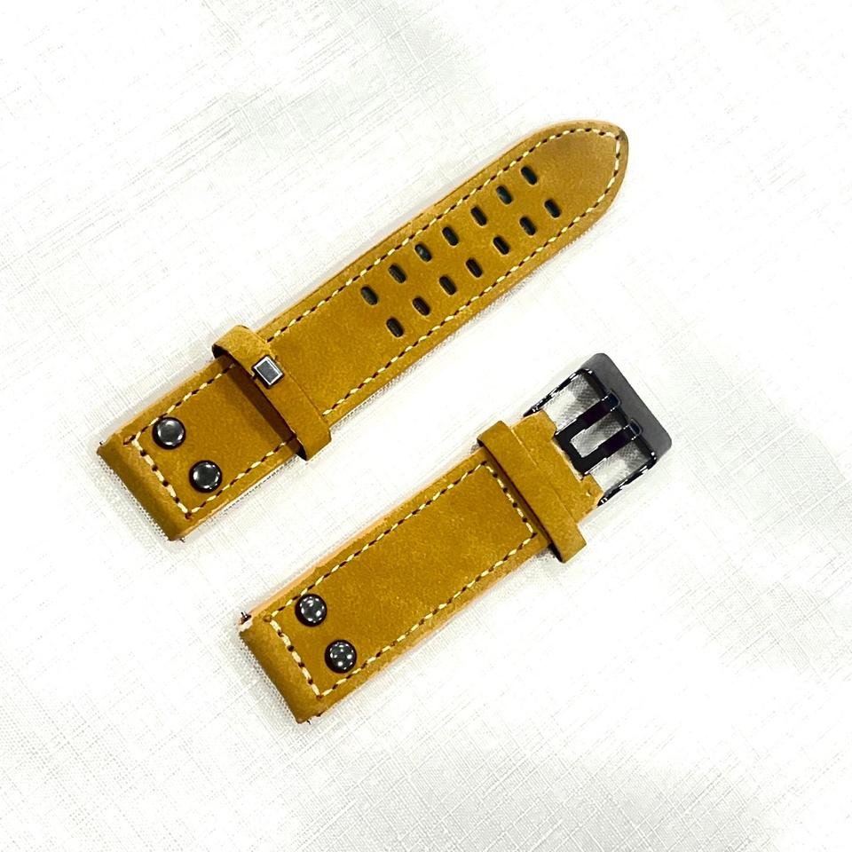 새 베이지색 20mm 밴드 손목 시계 버클 스트랩 끈 시계줄 워치