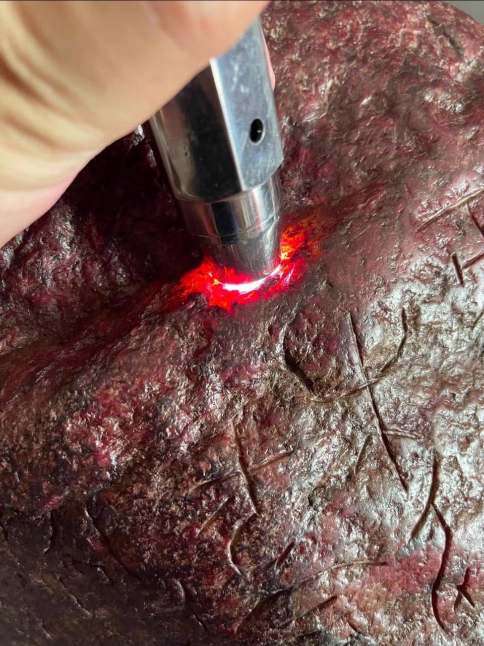 화전홍옥 원석 44.5kg