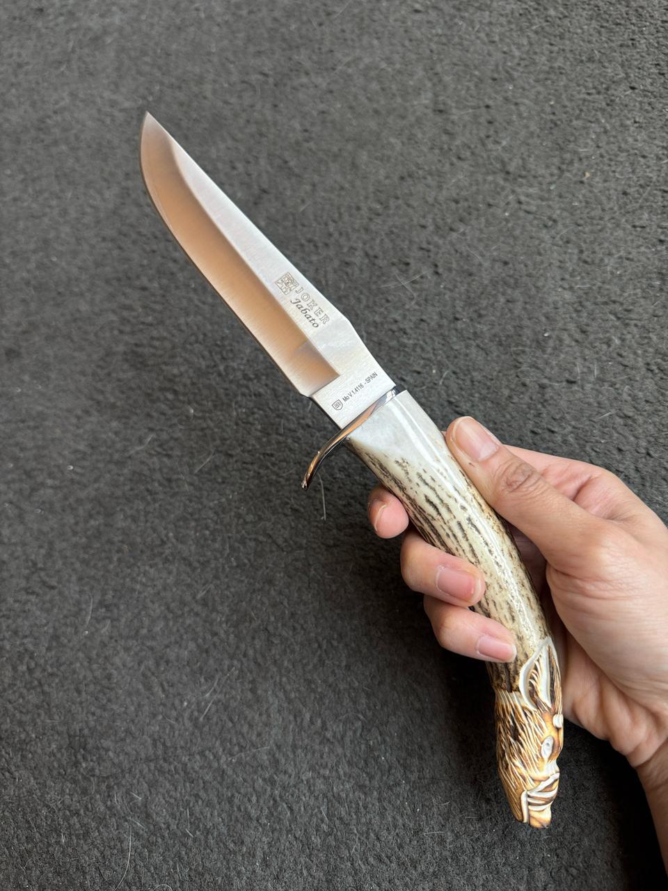 스페인 조커 수제 캠핑칼