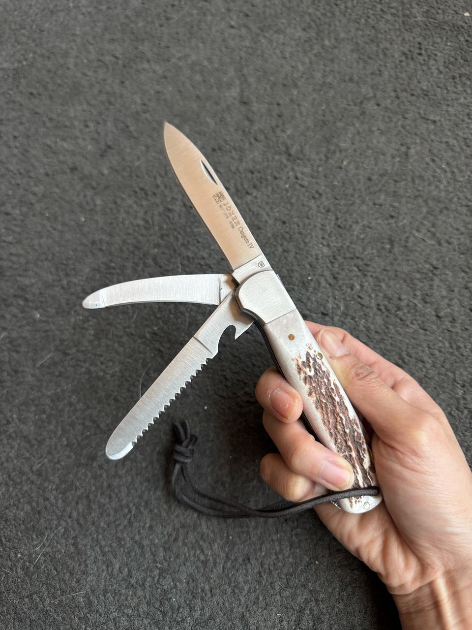 스페인 조커수제 사슴뿔 멀티툴