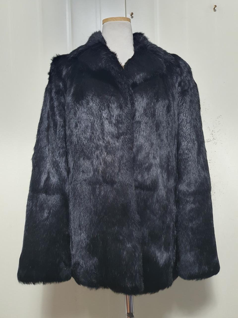 NOELLA 토끼털 코트.래빗퍼.모피