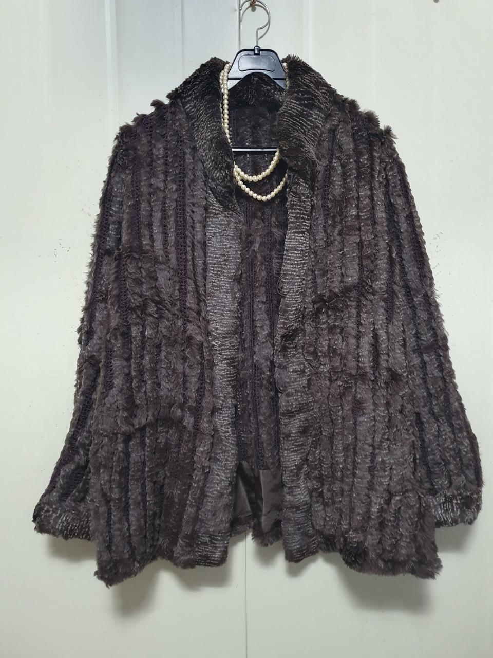 토끼털 코트.니팅.모피