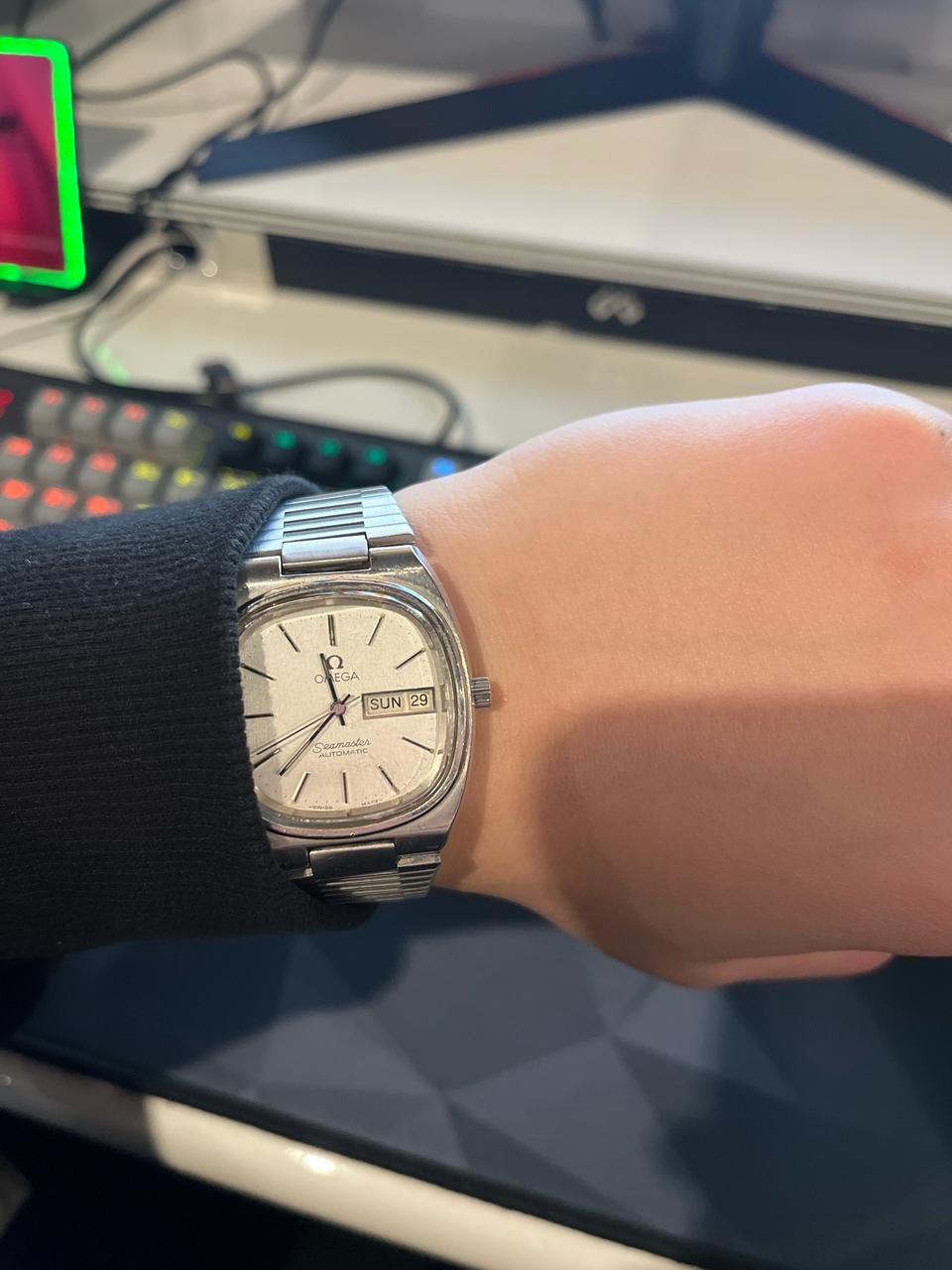 오메가 씨마스터 오토매틱 시계 (오메가테레비)