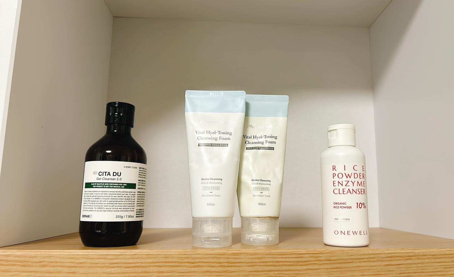 여성 클렌징 화장품 모음(디마르3,팜트리,원웰)