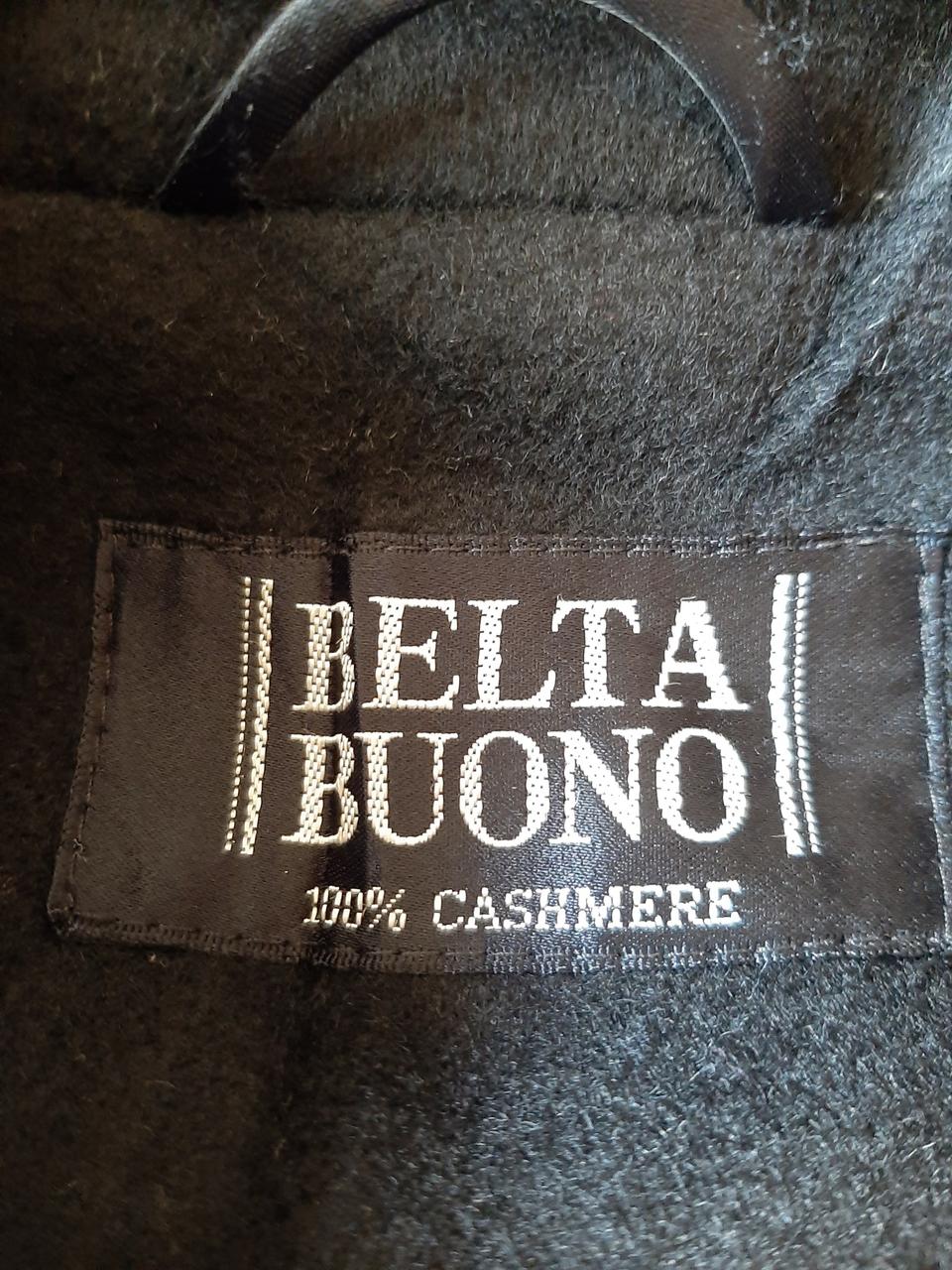 캐시미어 100% 블랙 여성 싱글 코트