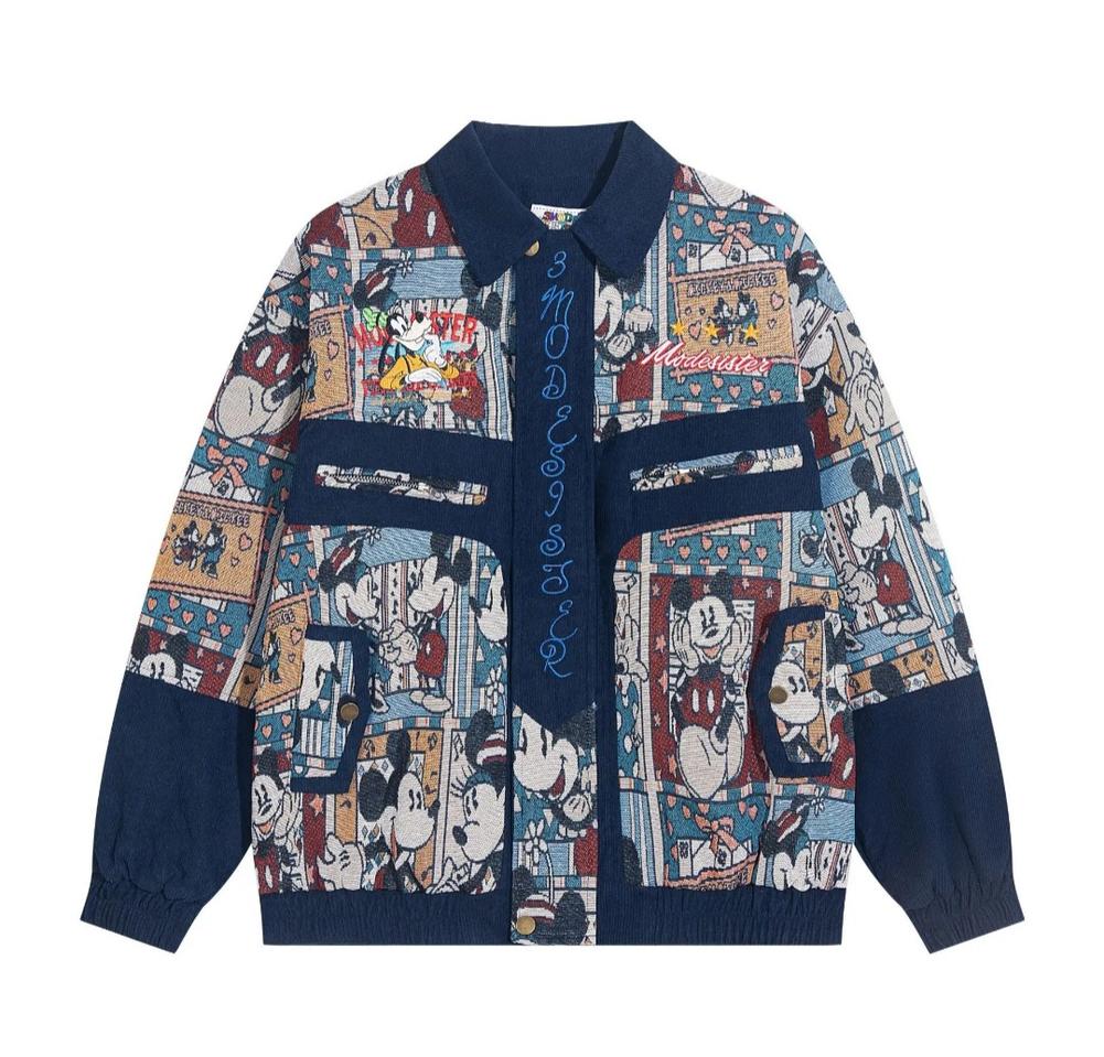 캐릭터패턴자켓