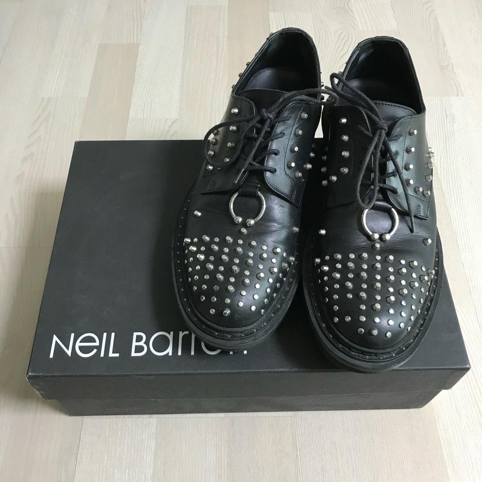 닐바렛 피어싱 레이스업 슈즈