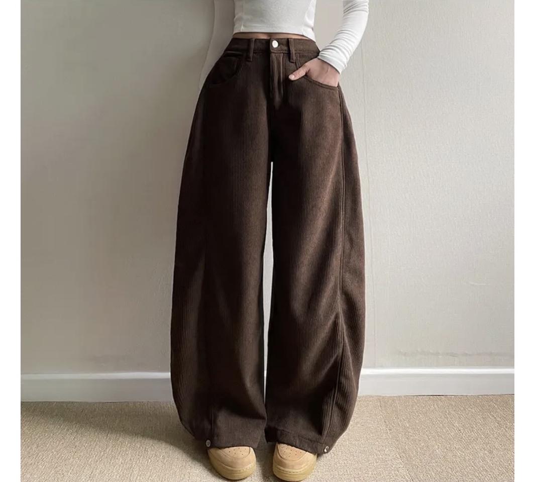 (새상품)코듀로이 브라운M