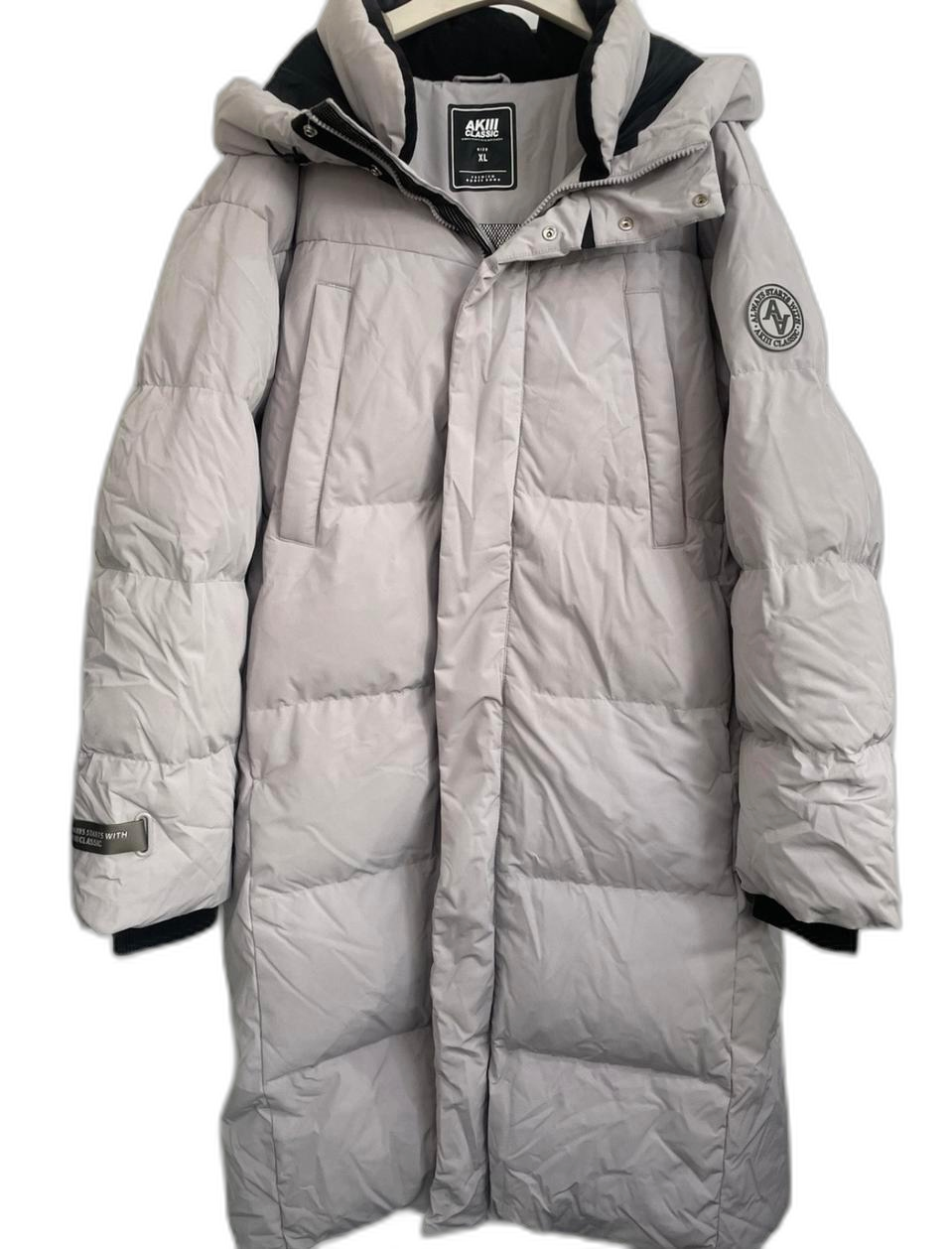 아킬클래식 프리미엄 구스다운 롱패딩