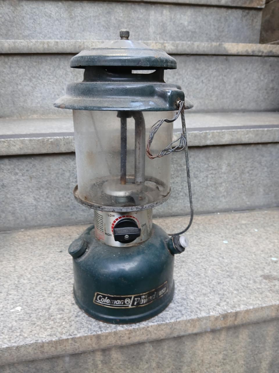 콜밴휘발유램프