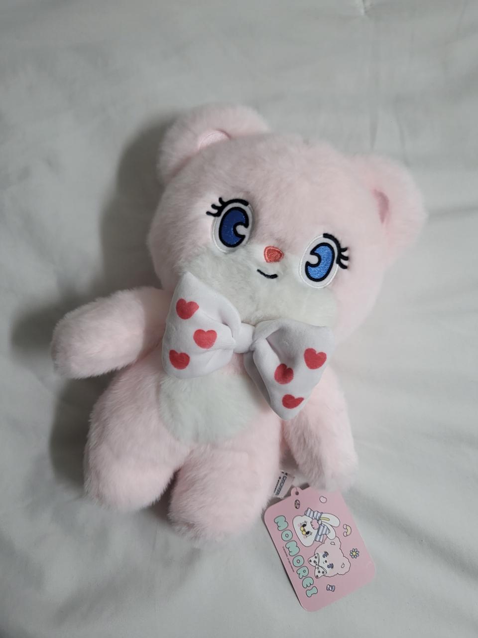 [새상품,택있음](정품 인형) 30cm 모모레이 핑코 곰돌이인형