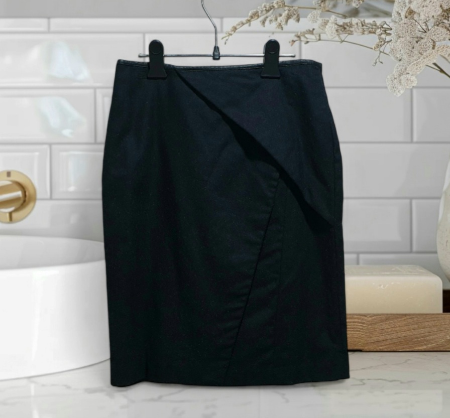 55 주크 스커트 치마 모직 블랙 검정 정장 스커트 26 27 여성