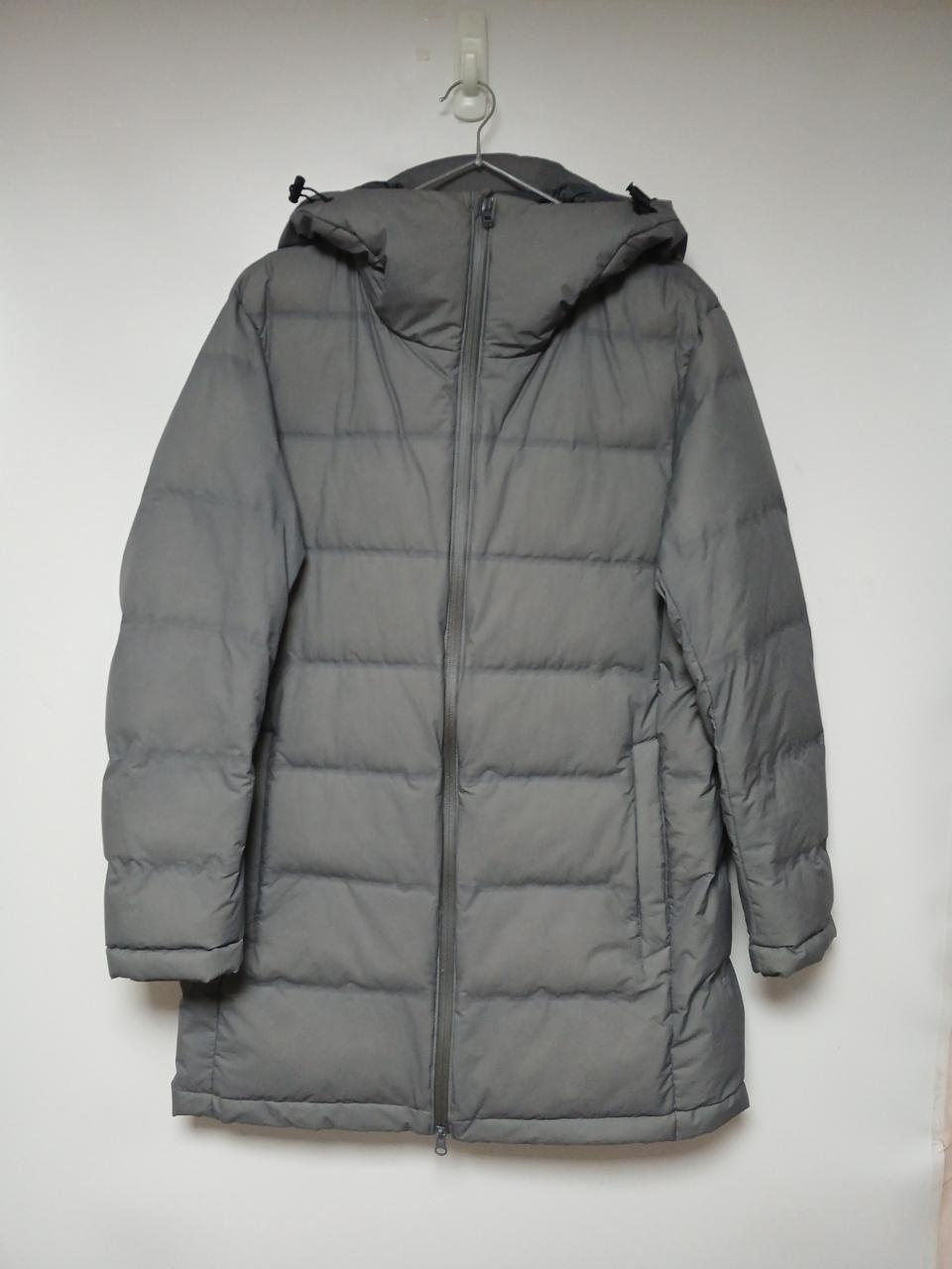 새상품급 유니클로 심리스 롱패딩