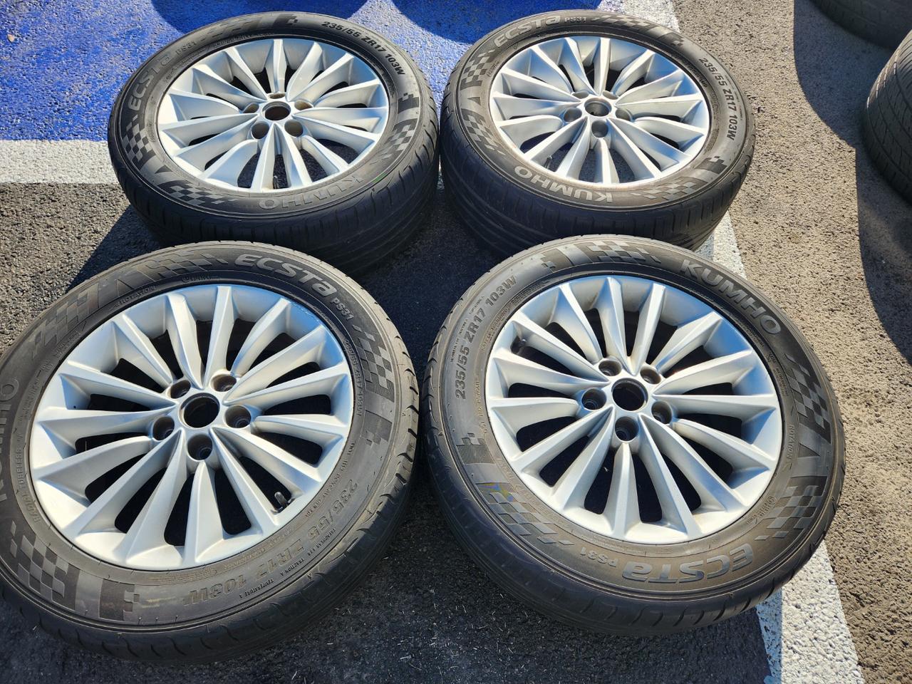 올뉴K7 17인치 휠타이어 판매