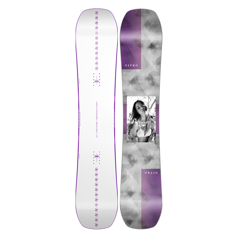 나이트로 보라색 스노우보드 데크 판매합니다!