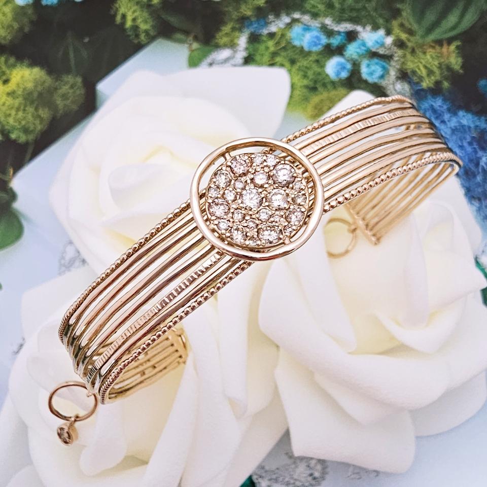 18k  다이아 뱅글 팔찌